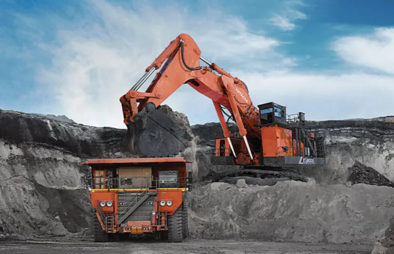 Hitachi EX8000-7 mining excavator