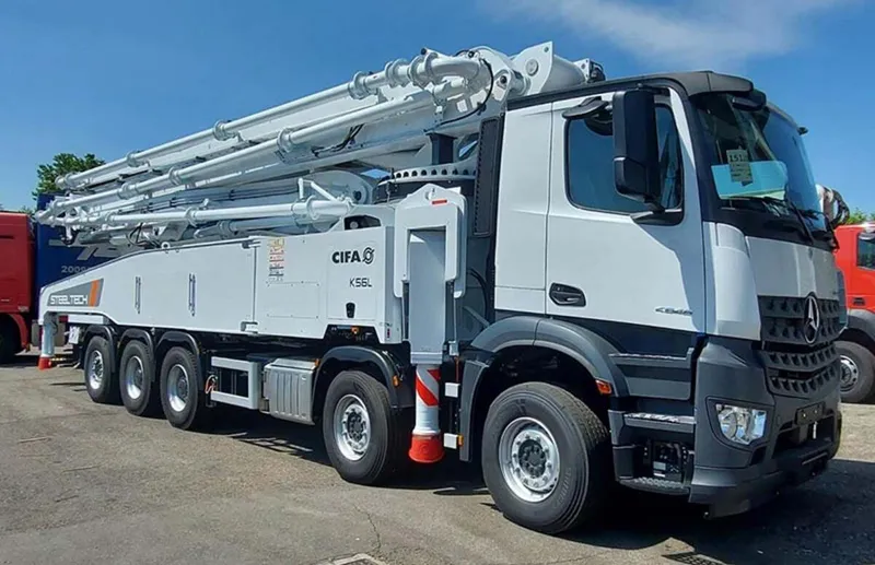 CIFA K56L concrete pump truck