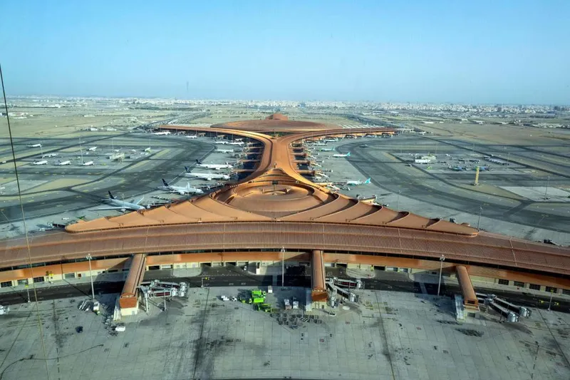 King Abdulaziz International Airport in Jeddah is the main airport for pilgrims heading to Makkah al-Mukarramah