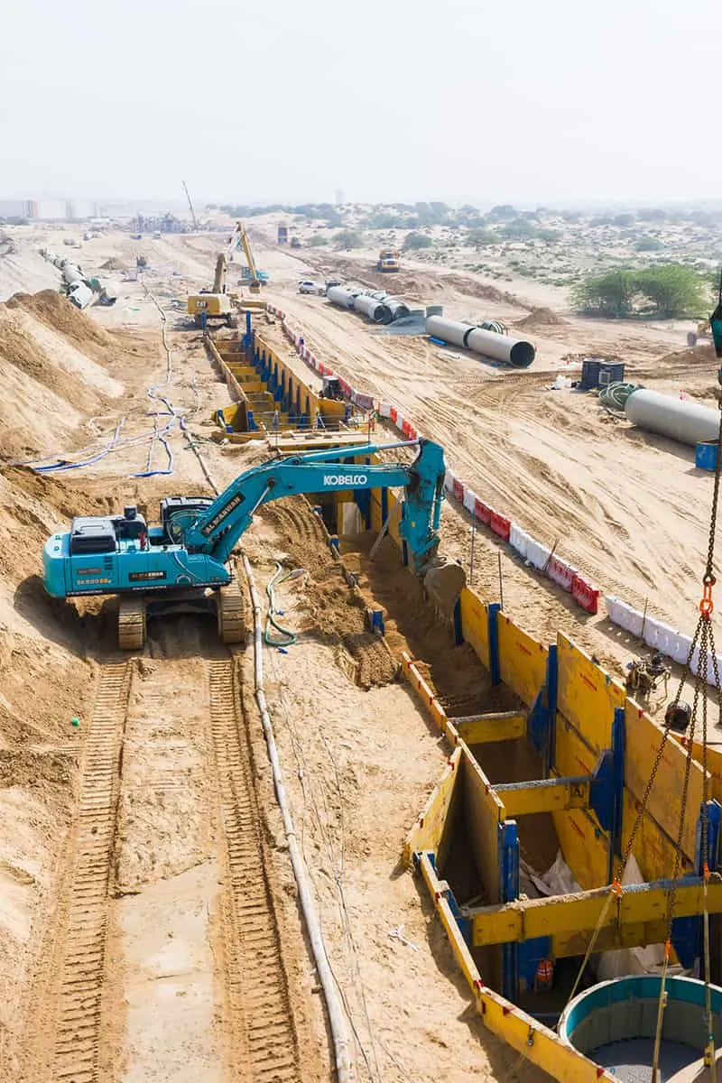 Kobelco SK500 excavator