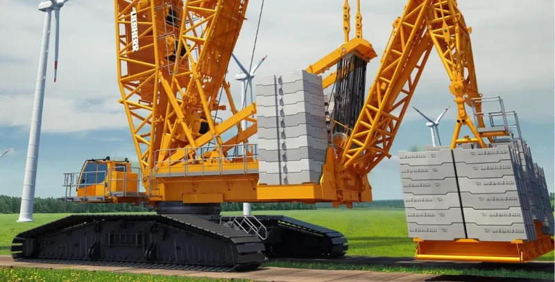 the LR 1700-1.0 crane