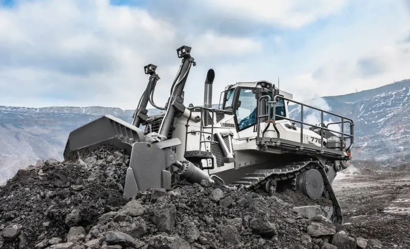 The PR776 is the biggest Liebherr dozer in production today. Courtesy of Liebherr