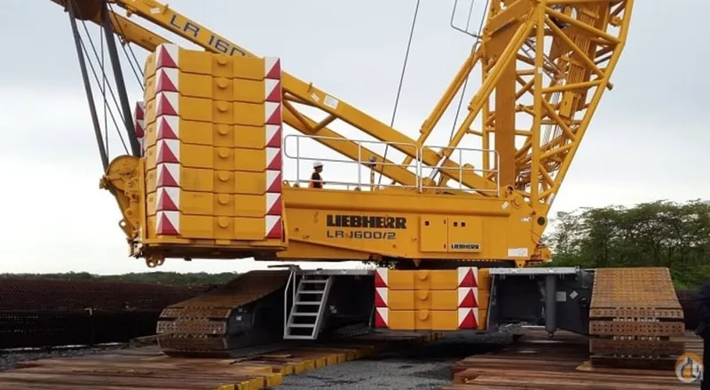 The Liebherr LR 1600 Crawler Crane