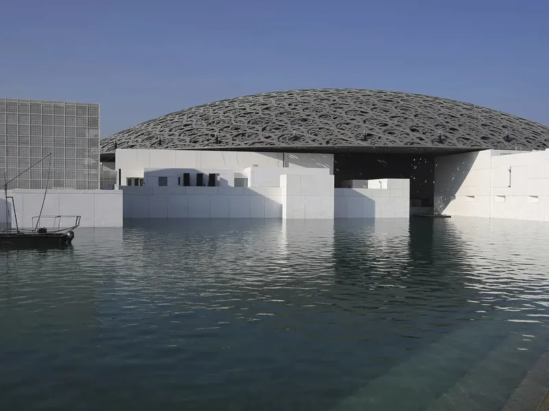 The Louvre Abu Dhabi, image courtesy of The Guardian
