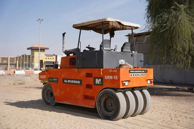 HAMM GRW-18 pneumatic tyre roller (PTR)