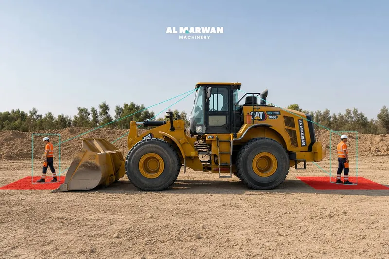 Blind Spots in heavy machinery 