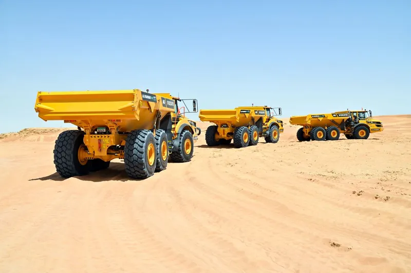 Volvo A40G ADT available for rent from Al Marwan