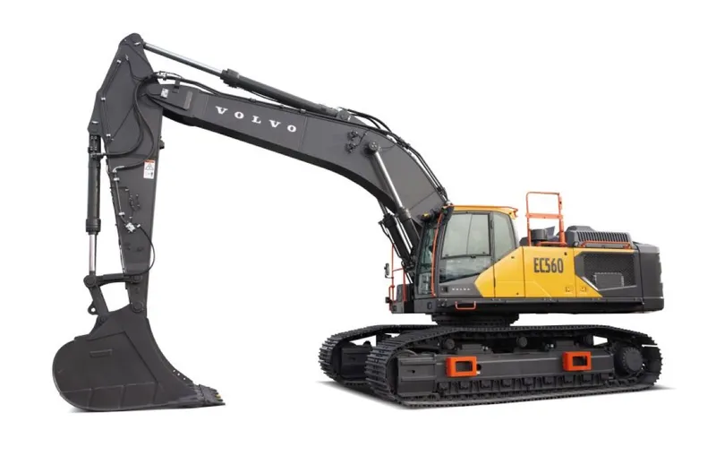 The new Volvo EC560 excavator