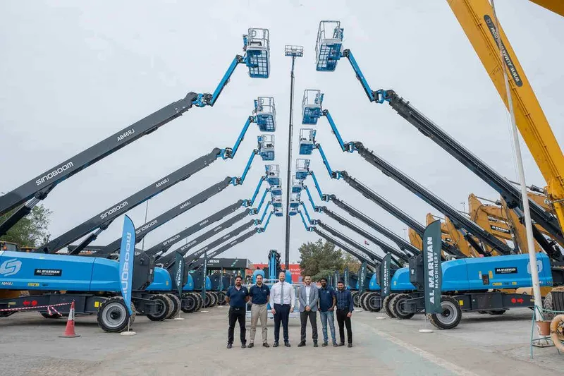Al Marwan is the official distributor for Sinoboom manlifts