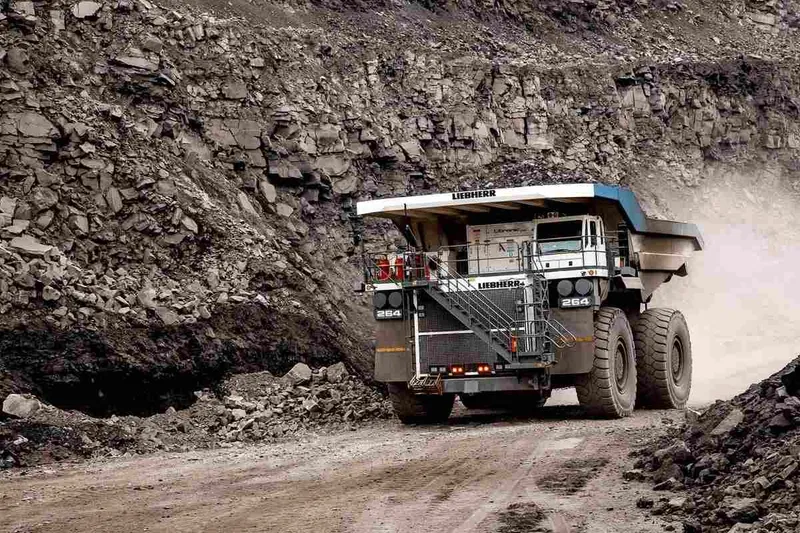autonomous T 264 haul truck from Liebherr