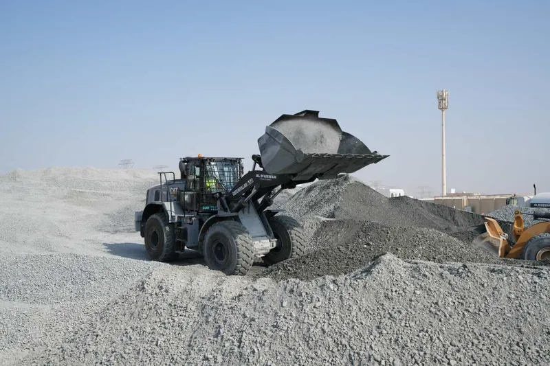 CAT 966L wheel loader.