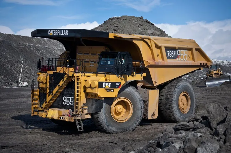 CAT 795F AC mining hauler truck - image courtesy H-CPC CAT