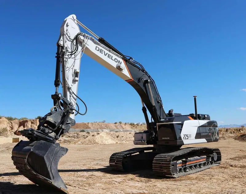 Develon DX225-CX autonomous excavator