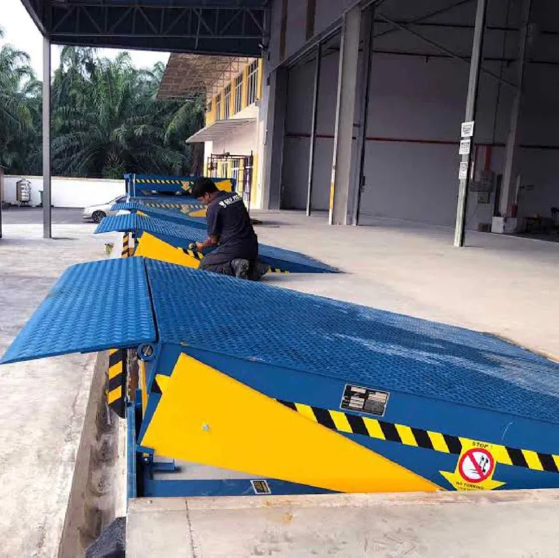 Automated dock leveler