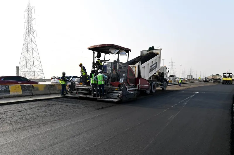 Dynapac asphalt paver