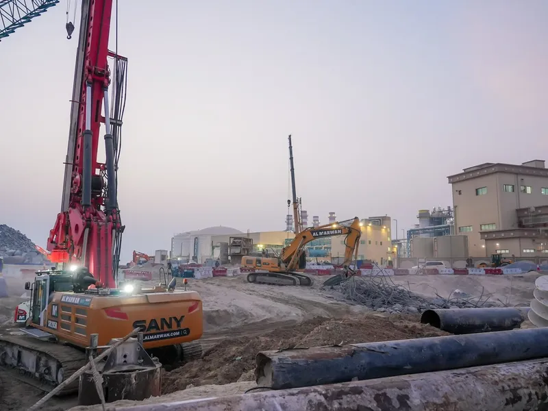Heavy equipment is crucial for construction operations involving earthworks and digging foundations