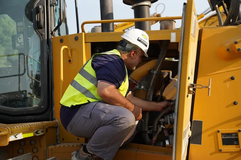 Conducting a thorough mechanical inspection of the engine is critical prior to buying/selling heavy equipment