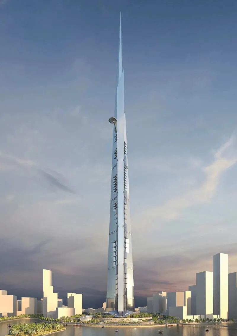 A rendering of Burj Jeddah within the Jeddah Economic City development - Courtesy of AD Middle East