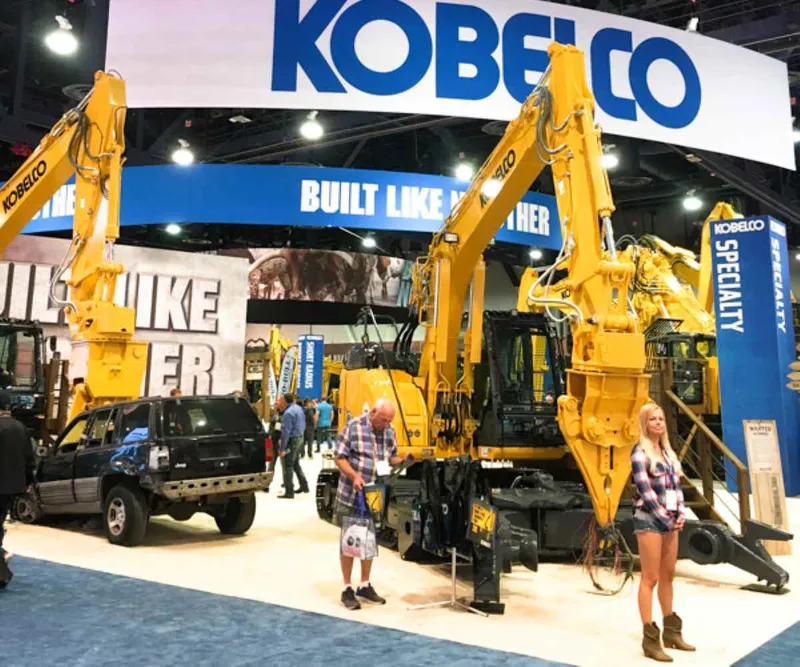 Kobelco attended CONEXPO 2020