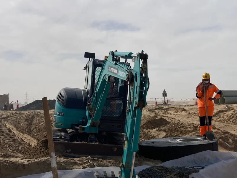 لطالما كانت حفارات كوبلكو الصغيرة خيار مفضل في منطقة الخليج لتعدد استخداماتها
