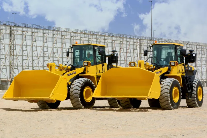Komatsu WA380 wheel loaders