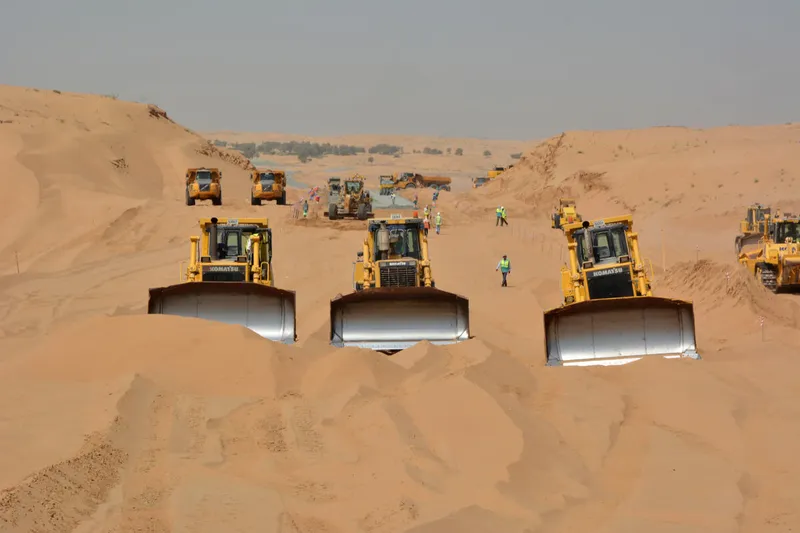 komatsu bulldozers