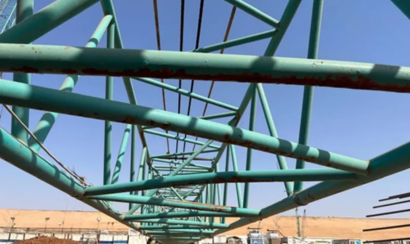 Long lacing pipes preparation