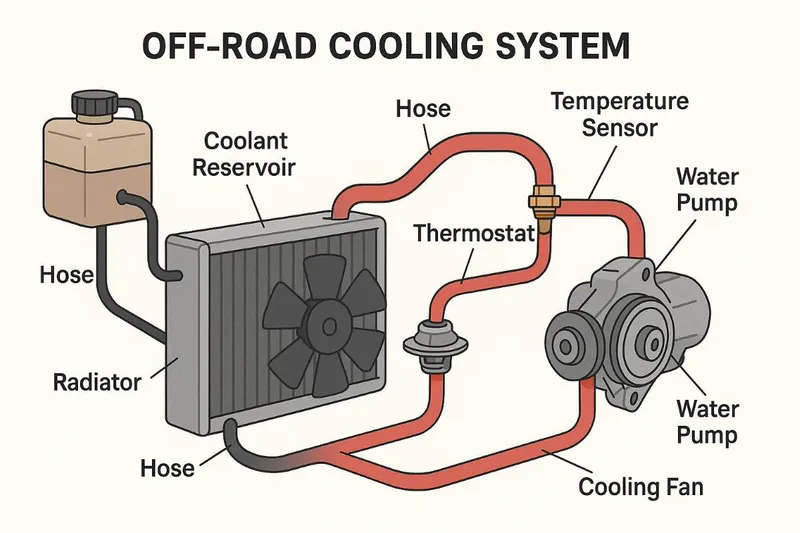 off-road cooling system