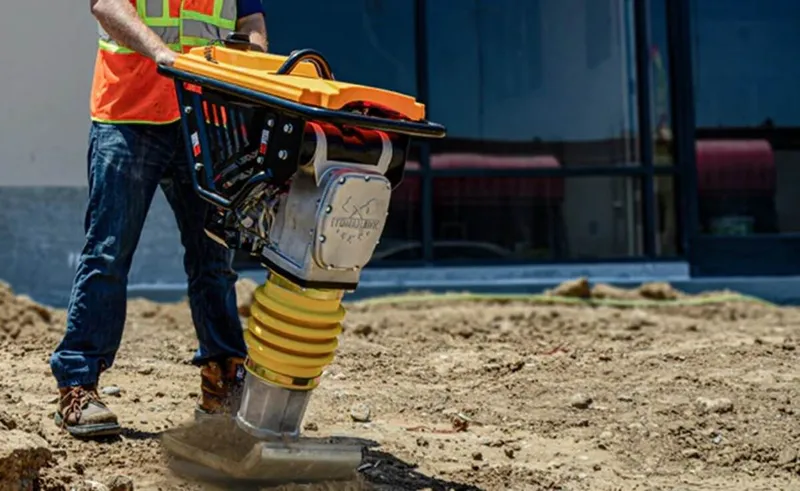 Rammers are particularly effective in clay and silt compaction