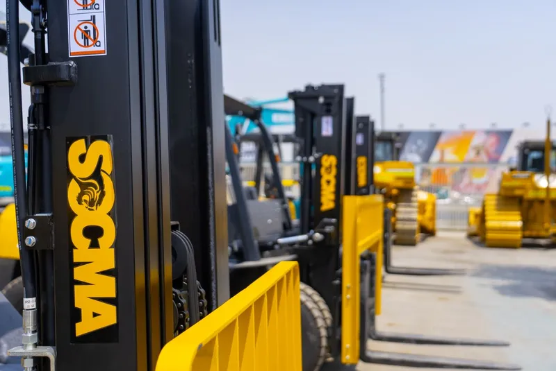 socma forklifts at al marwan yard