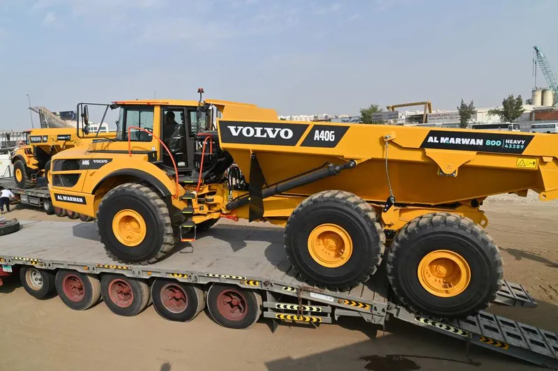 volvo a40g hauler