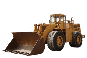 1980 Cat 988B Wheel Loader WL-0167 white background