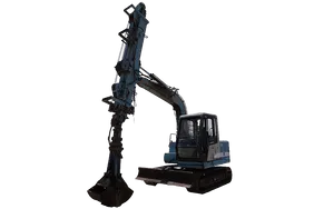 1996 Sumitomo SH60-PC Mini Excavator White Background