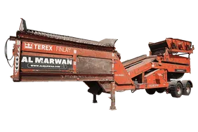 2005 Terex Finlay Mobile Screener White Background
