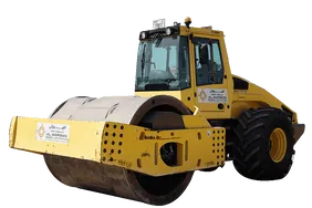 2014 Bomag BW 226 DI-4 BVC Single Drum Roller White Background View - RO-0348