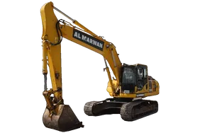 2015 Komatsu PC220-8M0 Track Excavator White background| Al Marwan