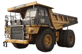 2018 Cat 773E Rigid Dump Truck- left side view-Al Marwan