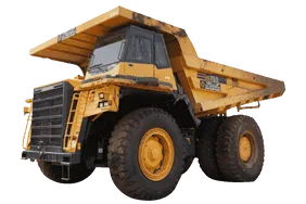 2020 Komatsu HD785-7 Rigid Dump Truck White Background View - RD-0489