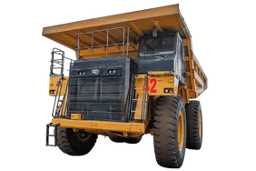 2023 Caterpillar 777 Rigid Dump Truck White Background View