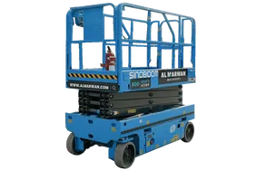 2025 Sinoboom 0812N Electric Scissor Lift White Background View