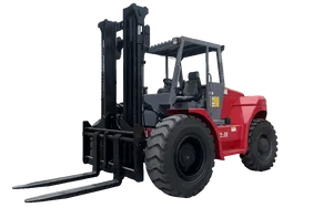2025 Socma HNFY-50 Rough Terrain Forklift White Background View