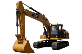 Caterpillar 323D3 Track Excavator 2020-White- Al Marwan