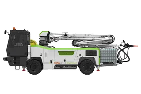 Cifa CSSE electric shotcrete pump white background image