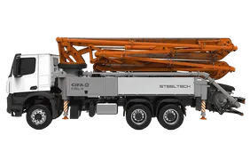 Cifa K36L-5 Concrete Pump Truck white background image