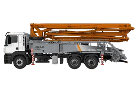 Cifa K36L Concrete Pump Truck white background image