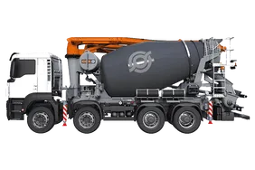 Cifa MK24L truck mixer pump left side view