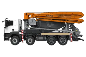 Cifa MK28L truck mixer pump white background image