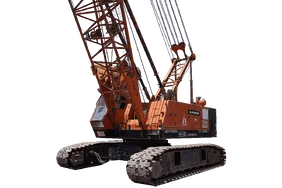 1993 Kobelco 7065 Crawler Crane CRC-0115 white background