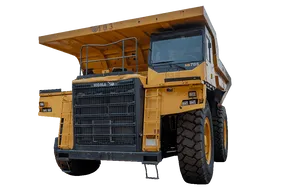 2022 Komatsu HD785-7 Rigid Dump Truck White Background View