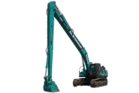 Medium Excavators, 22 ton, Long Boom 14-meters